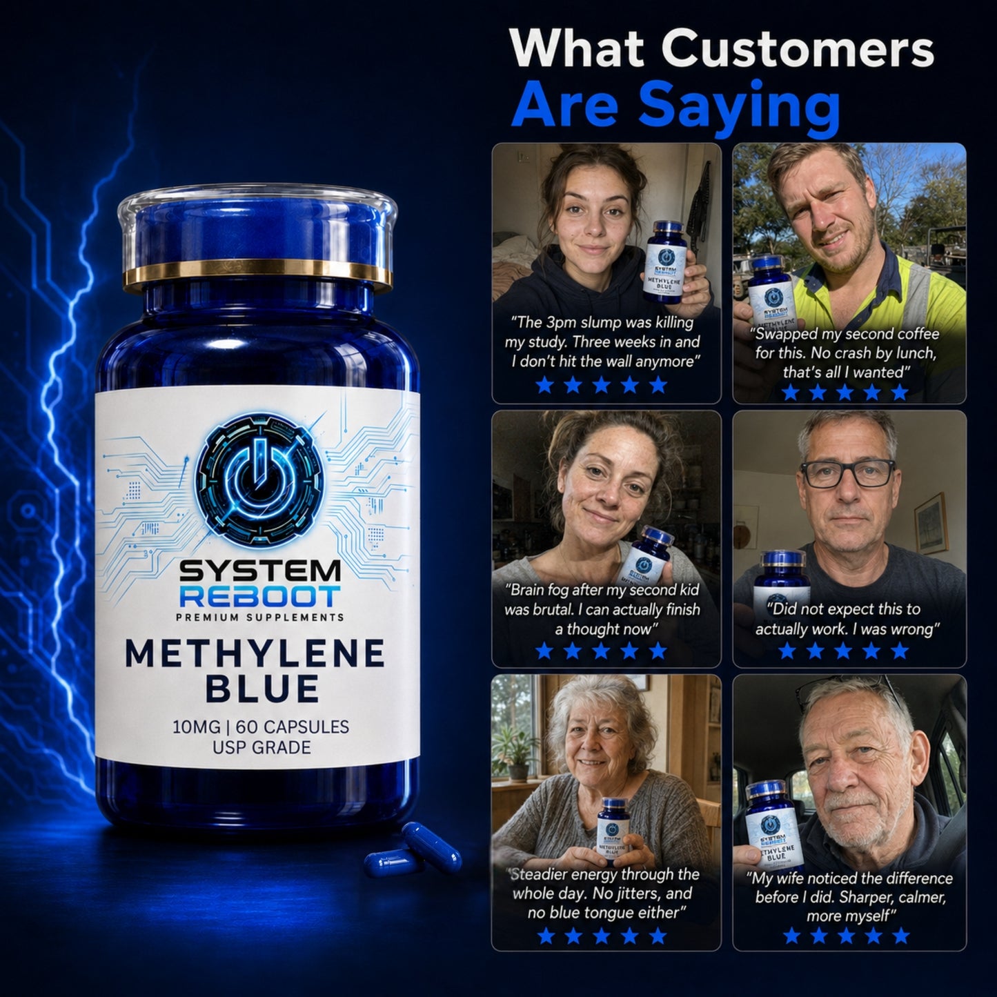 Methylene Blue 10mg Capsules