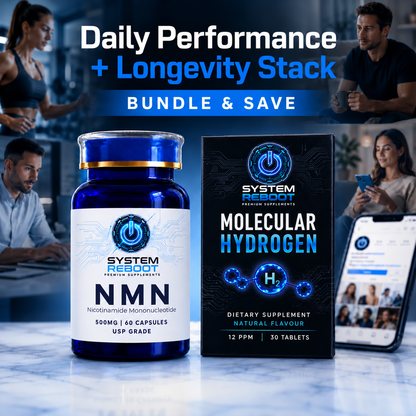 NMN 500mg and Molecular Hydrogen bundle by System Reboot